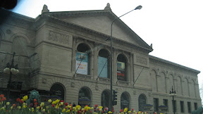 The Art Institute of Chicago building. Swami Vivekanand gave a lecture on Hinduism here in 1893.