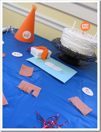One hour party set-up