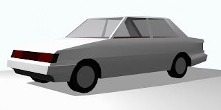 3D Sedan AutoCAD Blocks - Sedan 3D