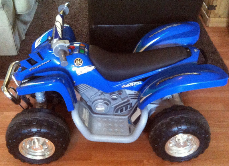 Modified Power Wheels chozian's 12V Dumar Yamaha Raptor 660R Quad