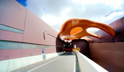 Road tunnel in Brisbane