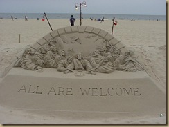 Sand Last Supper