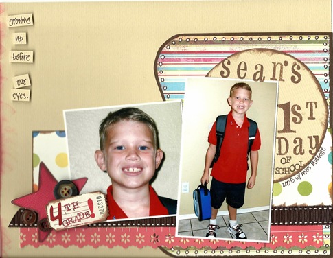 1st day 4th grade