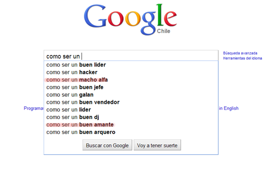 Búsquedas raras en Google 4 Búsquedas raras en Google 4