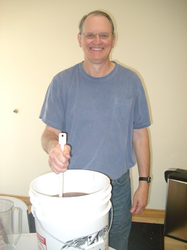 Dad stirs it up