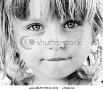 stock-photo-black-and-white-portrait-of-cute-girl-3482142