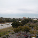Zicht vanuit onze hotelkamer in Altamonte Springs