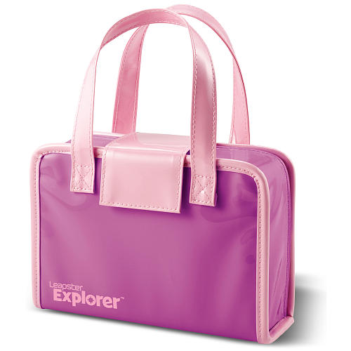 Leapster Explorer Carrying Case - Pink Pink Leapster Explorer Carrying Case 