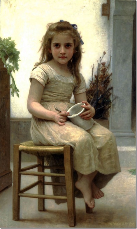 Bouguereau - Le_gouter Bouguereau - Le_gouter