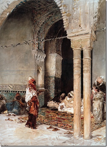 Mariano Fortuny - The Cafe of the Swallows Mariano Fortuny - The Cafe of the Swallows