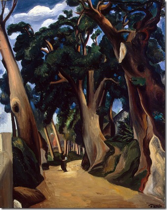 André Derain, Road to Castel Gandolfo, 1921 André Derain, Road to Castel Gandolfo, 1921