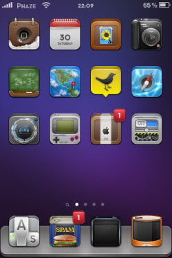 Zosha iPod Touch Theme Zosha iPod Touch Theme