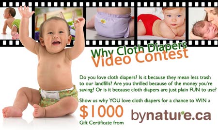 Why Cloth Diapers Video Contest