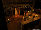 The Old Crossroads Inn - Et bilde jeg lagde i 3d studio i 2009. Noe av det mer tidkrevende jeg har laget.
