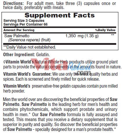 Saw Palmetto