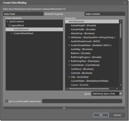 VideoPlayerMediaOpenedParameter