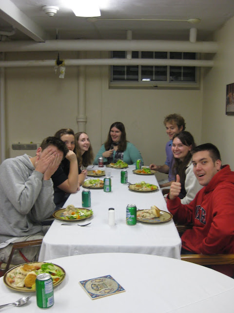 silliness at table