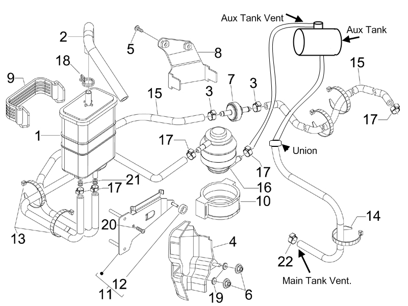 Modern Vespa Rally Prep 101 Auxuliary Fuel Tank Under Seat Installation