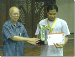 Ian Udani, Open Champion