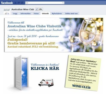 Australian Wine Club Facebook