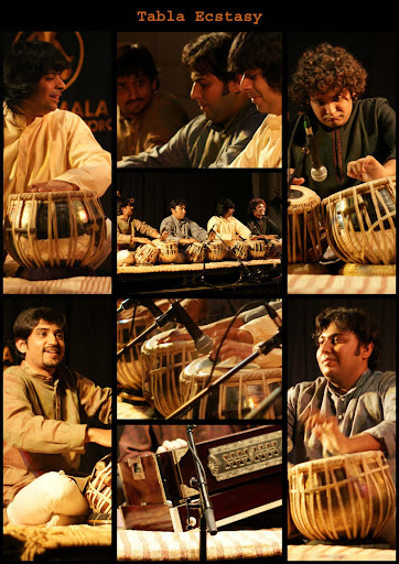 Rushi Vakil, Nishant Mehta, Kaumil Shah and Sahil Patel performing Tabla Ecstasy in Toronto