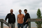 Joe, Lana, and I at Lake Huron