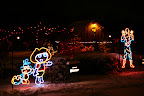 Light displays including Spiderman