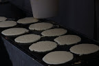 Pancakes at the Elmira Maple Syrup Festival