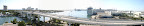 17th St Causeway Bridge and the Intercoastal waterway panorama