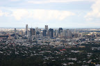 Brisbane Central Business District from Mt Coot-tha