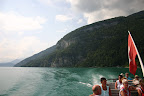 Sailing on Lake Thun