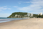 Burleigh Heads National Park and beach