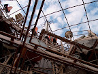 Telecommunications equipment on top of the Eiffel Tower