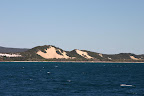 Sand cliffs, Moreton Island