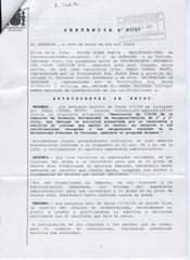 sentencia