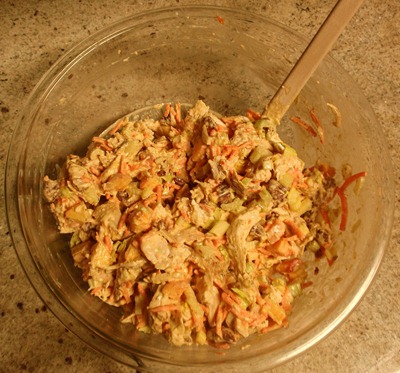 Peach Pecan Chicken Salad