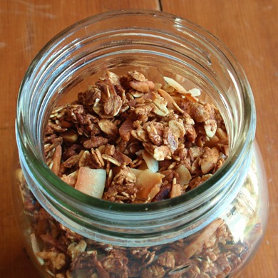 coconut and almond granola 6