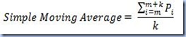 AVG - Simple Moving Average AVG - Simple Moving Average