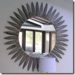 sunburst mirror from gorgeous shiny things