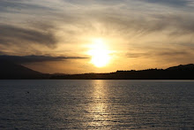 Zonsondergang bij Brunner Lake