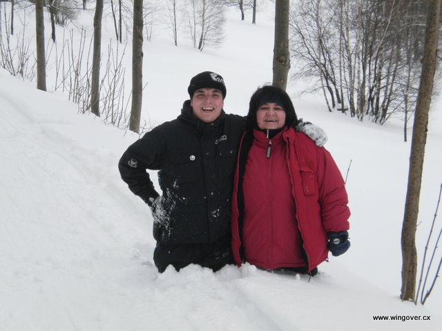 jo my taky.... až po pás