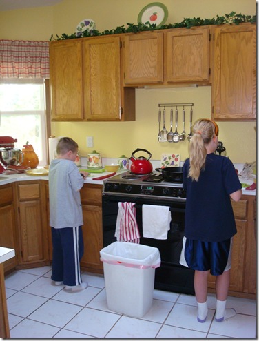 Kids in the kitchen
