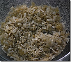 Mix with ghee 