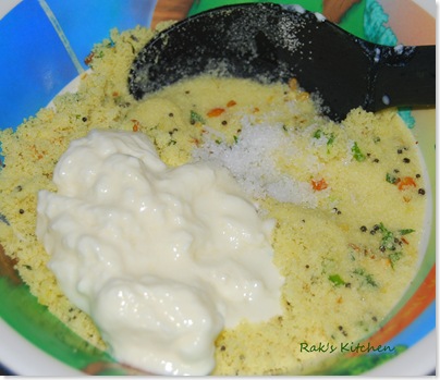 Add curd
