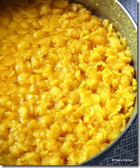 Cooked dal Cooked dal
