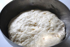 Raised dough