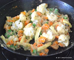 Add vegetables