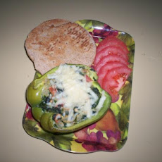 Egg Stuffed Breakfast Bell Pepper