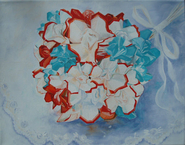 Curly Art bouquet preservation