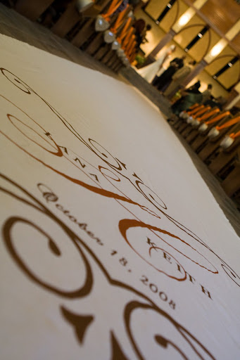 First Came Love aisle runner